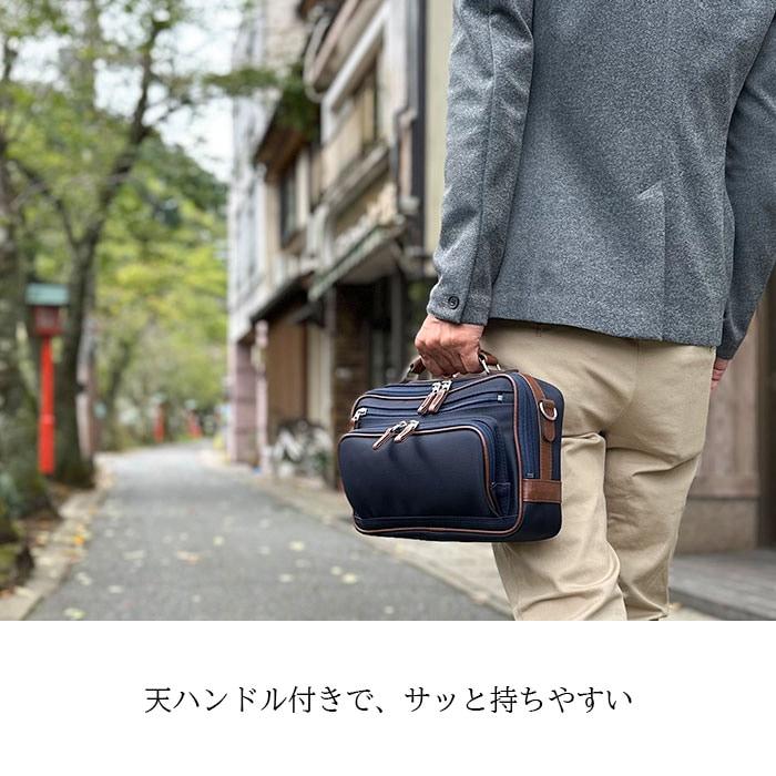 BLAZER CLUB 2wayショルダーバッグ 横型  メンズ 斜め掛けバッグ ナイロン 日本製 おしゃれ A5 手持ち ハンドル ハンドバッグ 鞄 かばん バッグ 30代 40代 50代 60代  【送料無料】 BLAZER CLUB 2wayショルダーバッグ 横型 メンズ 斜め掛けバッグ