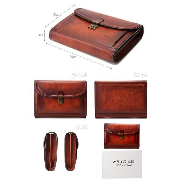 Luggage AOKI 1894 青木鞄 Lugard 本革セカンドバッグ メンズ 日本製