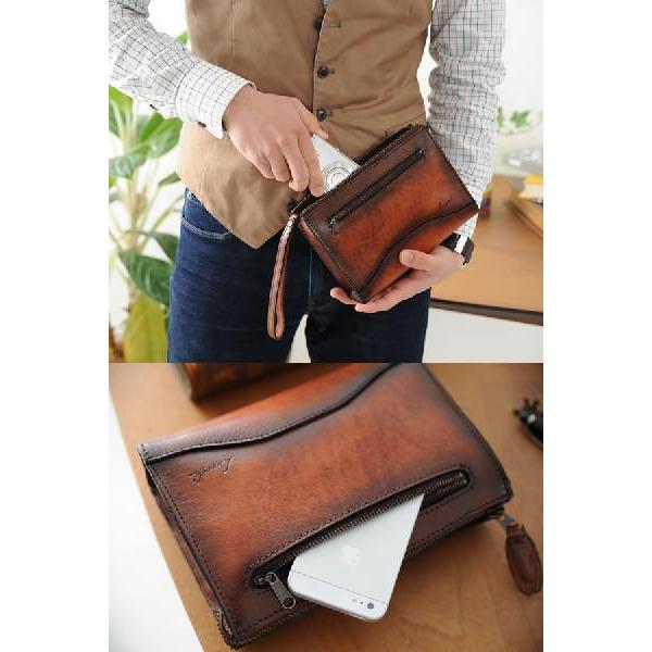 Luggage AOKI 1894 青木鞄 Lugard 本革セカンドバッグ メンズ 日本製