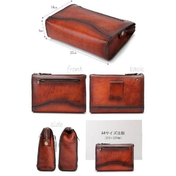 Luggage AOKI 1894 青木鞄 Lugard 本革セカンドバッグ メンズ 日本製