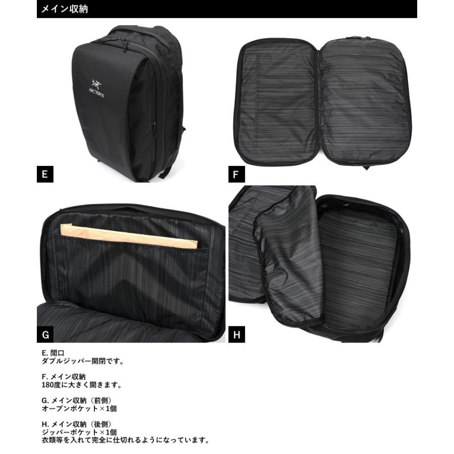 リュック ビジネス メンズ ARC'TERYX リュックサック ナイロン 大容量