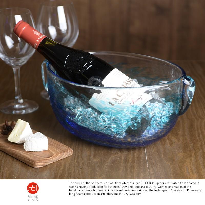 津軽びいどろ 水陰 ボトルクーラー ボトルクーラー ガラス 日本製 日本酒 ワイン おしゃれ 和風 ワインクーラー Ts メンズバッグ専門店 紳士の持ち物 通販 Yahoo ショッピング