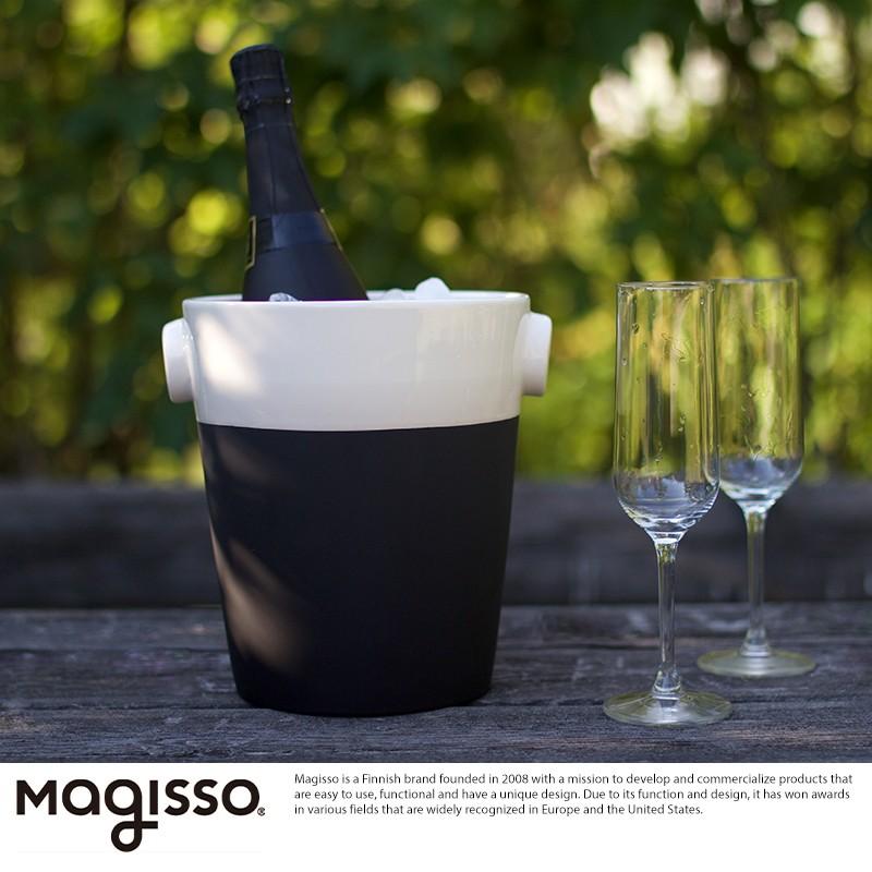 手数料安い Magisso 氷の要らない シャンパンクーラー おしゃれ 保冷 ワイン クーラー 氷不要 冷やす レストラン お店 黒板 誕生日 パーティ 開店祝い Kuljic Com