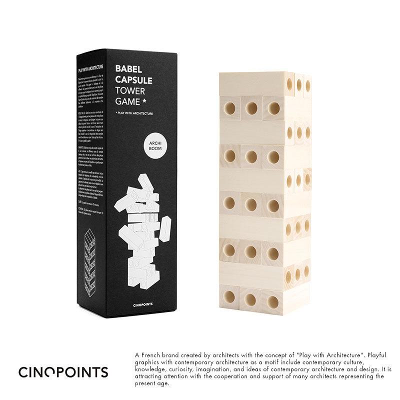 即納 最大半額 ボードゲーム 大人 室内 Cinqpoints バベル タワー ジェンガ バランス ゲーム カプセル 黒川紀章モデル ゲーム おしゃれ 家で遊べる アナログゲーム 子供 家族 史上最も激安 Theculturewire Com