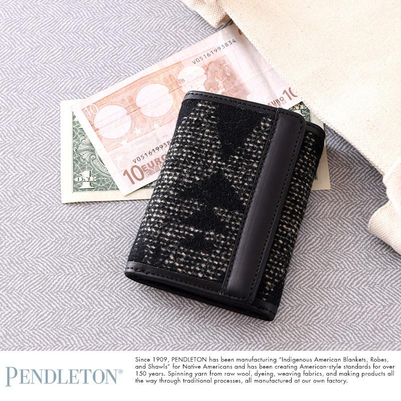 三つ折り財布 メンズ コンパクト Pendleton メンズ財布 三つ折り Trifold Wallet ソノラブラック コンパクト財布 おしゃれ ミニ 財布 Ts メンズバッグ専門店 紳士の持ち物 通販 Yahoo ショッピング