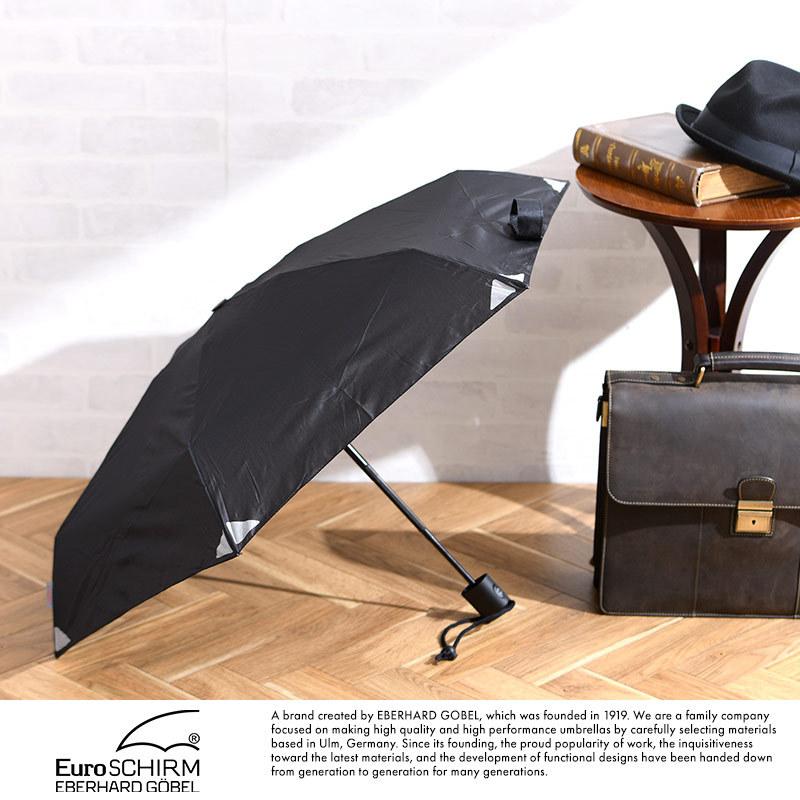 傘 メンズ 折りたたみ Euroschirm 自動開閉 折りたたみ傘 Danty リフレクター付き リフレクトブラック おすすめ 黒 Ts メンズバッグ専門店 紳士の持ち物 通販 Yahoo ショッピング