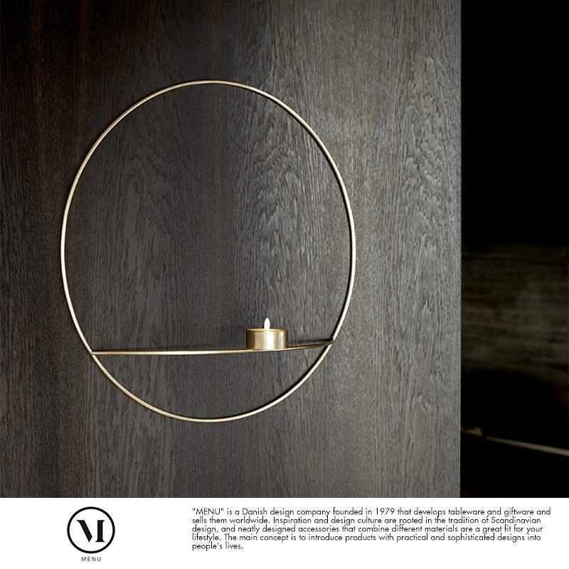 キャンドルホルダー アイアン 壁掛け 北欧 Menu Pov サークルティーライト 壁掛けキャンドルホルダー Lサイズ ブラス おしゃれ Ts メンズバッグ専門店 紳士の持ち物 通販 Yahoo ショッピング