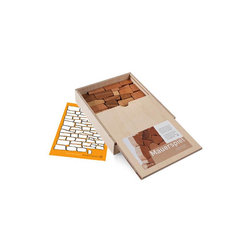 テーブルゲーム 大人 子供 家庭 Lessing BuildAWall Game 木製 ブロック バランスゲーム パーティ おしゃれ 海外