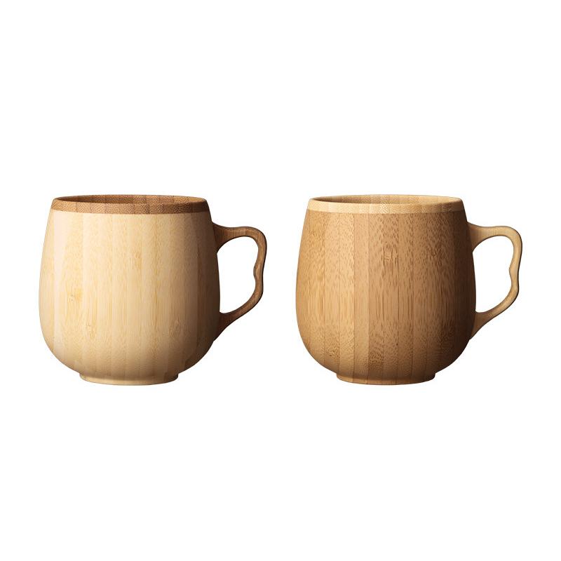竹製品 カップ 日本製 RIVERET カフェオレ マグカップ 竹製 ペア 2個