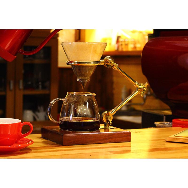 Rocks Motion 真鍮製コーヒードリップスタンド 楽天市場】【売れてます！】優雅で贅沢な時間「耐熱ドリッパー