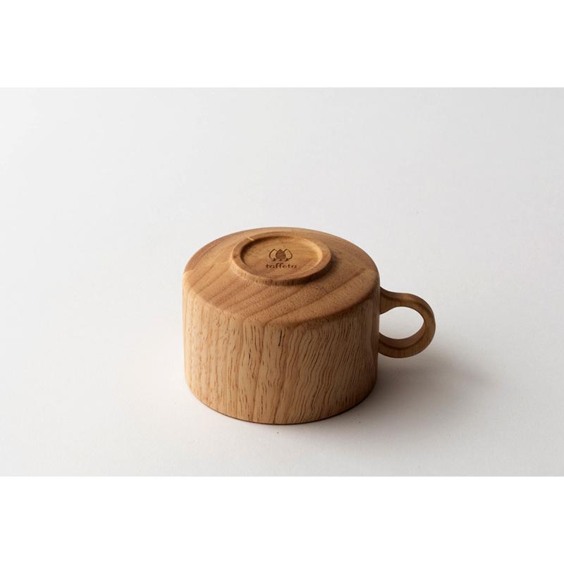 木製カップ 日本製 taffeta 木のぬくもりが伝わる至福の時間 木製 ティーカップ 角 ラバーウッド  スープ用 カップ 食器 天然木 マグカップ おしゃれ｜t-style｜03