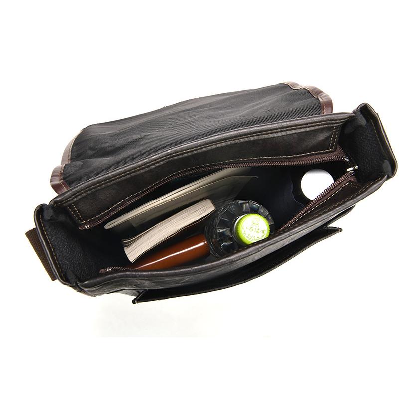 ショルダーバッグ メンズ 縦型 POLOFIELD フラップショルダーバッグ