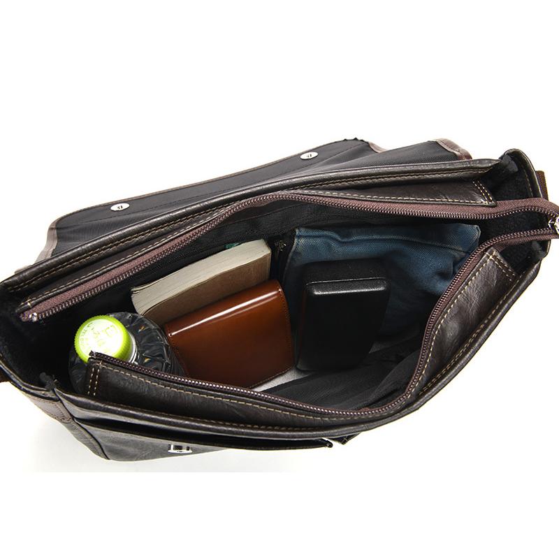 ショルダーバッグ メンズ 横型 POLOFIELD フラップショルダーバッグ