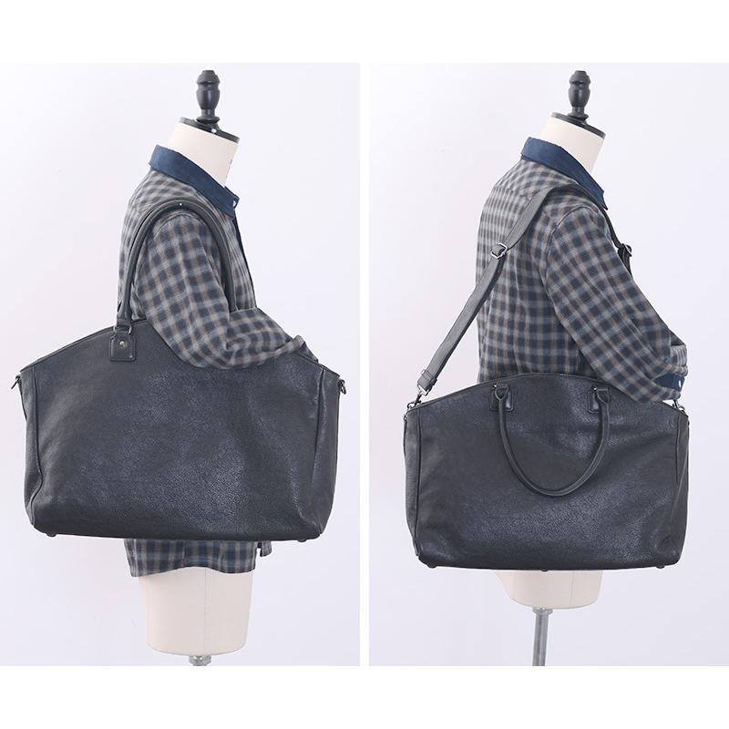 最終値下げ　美品　コンプレックスガーデンズ　レザーボストンバッグ 青木鞄 COMPLEX GARDENS レザーボストンバッグ 技芸 ブラック