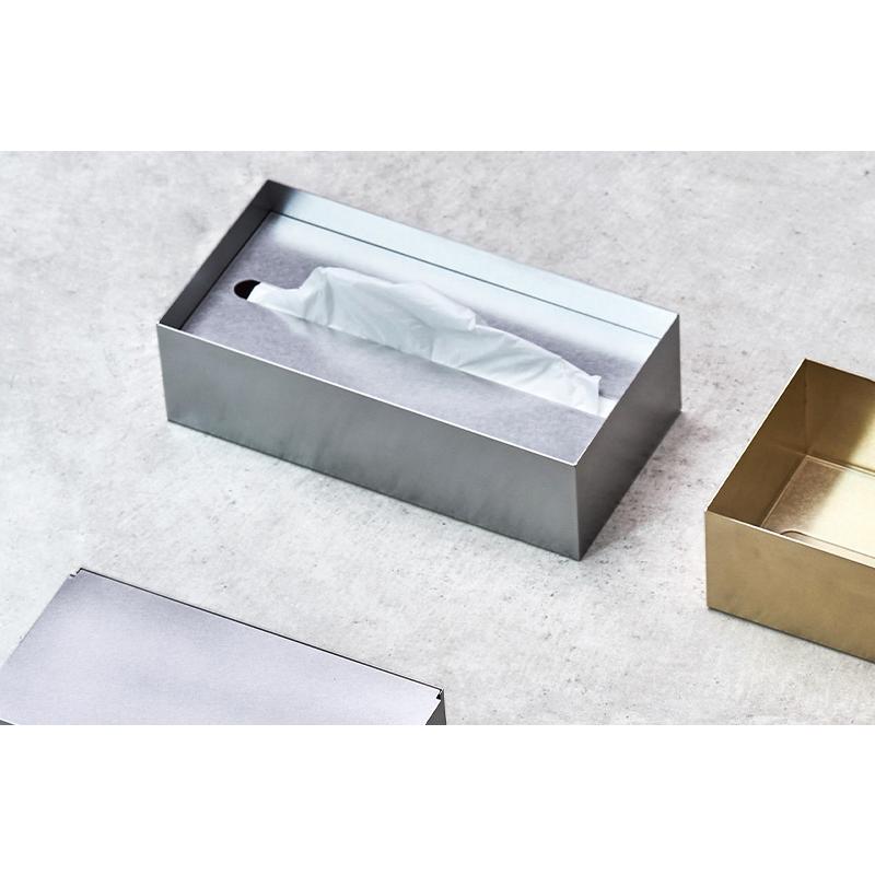 ori ティッシュケース あやせものづくり研究会｜Ori オリ ティッシュケースハーフ ステンレス