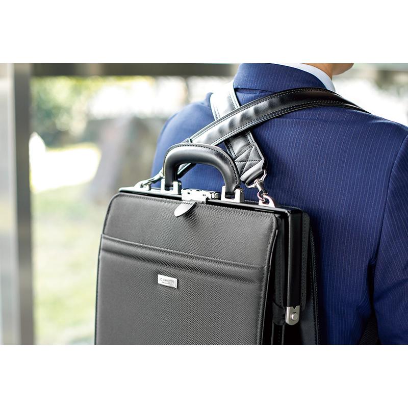 HAMILTON 【新品】J.C ダレスバック ダレスバッグ ビジネスバッグ HAMILTON（ジェーシーハミルトン） J.C レザー 黒 ビジネスバッグ バッグ