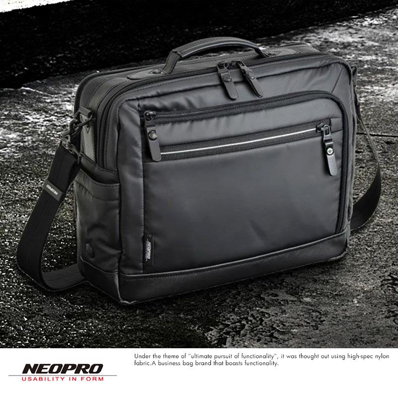 ビジネスバッグ メンズ 軽量 防滴 NEOPRO COMMUTE LIGHT ショルダー