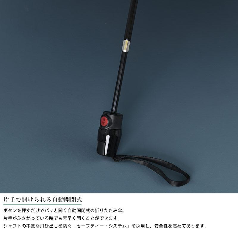 Knirps クニルプス T.220 自動開閉 折りたたみ傘 8本骨 53cm クロス柄