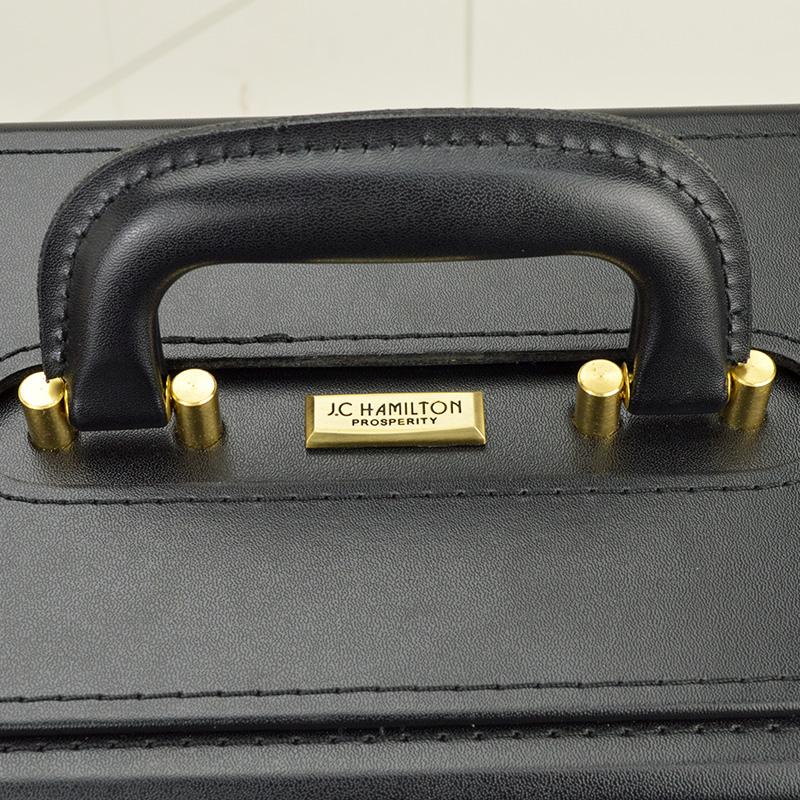 ミ*い様 [J.C HAMILTON] 合成皮革製パイロットケース 47cm J.C HAMILTON 合成皮革 パイロットケース 幅47cm×マチ16cm 日本