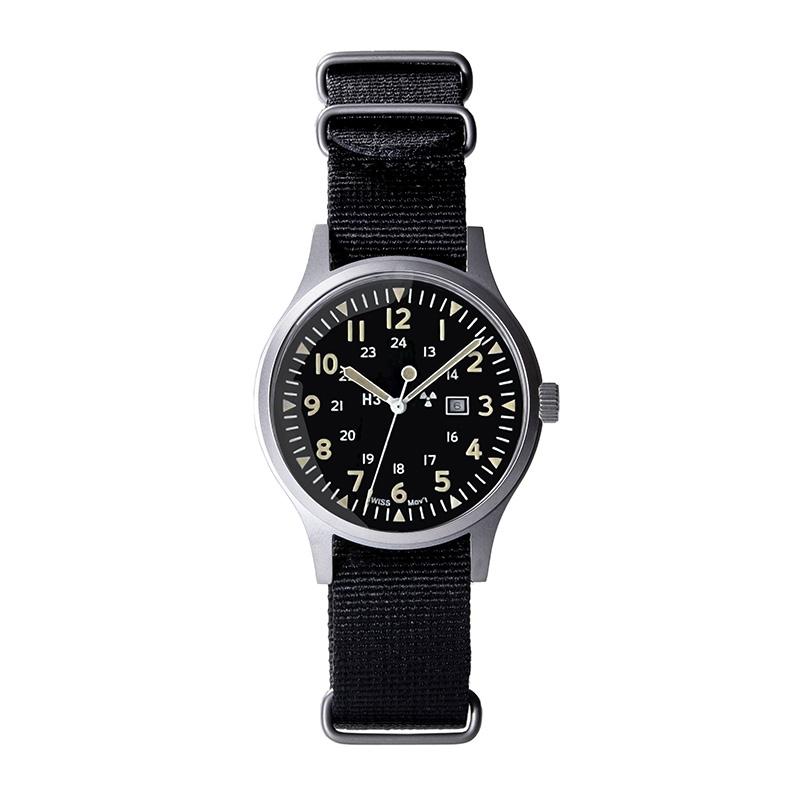 Naval Watch ミリタリーウォッチ メンズ 腕時計 MIL.-01B ナバル