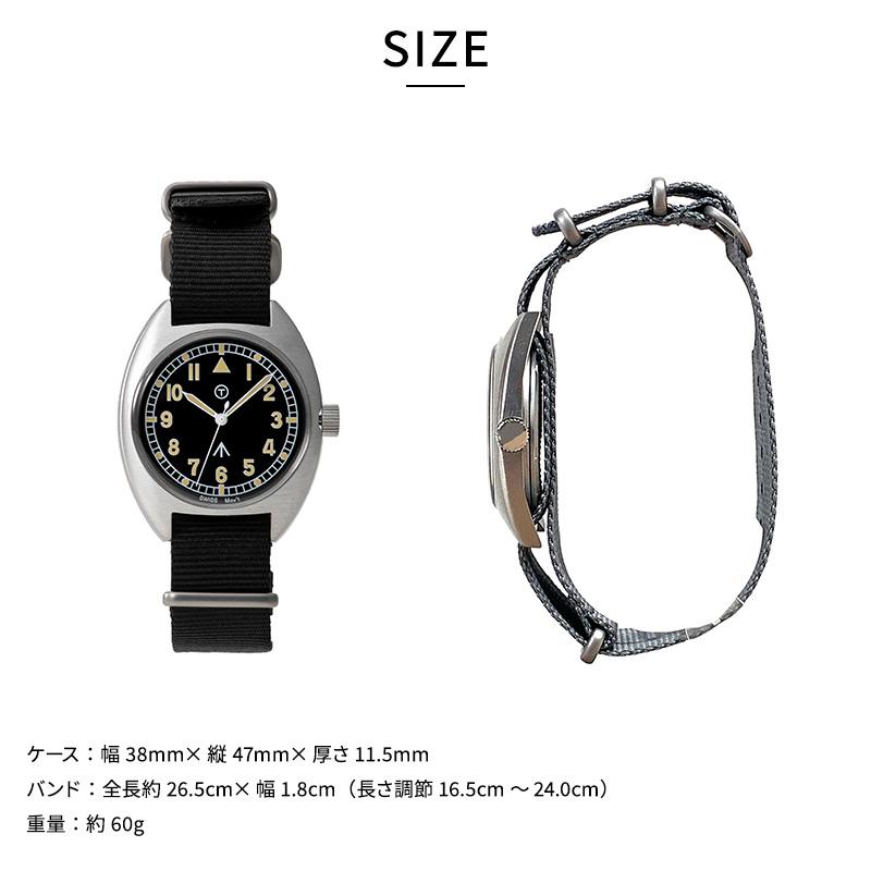 ナバル　ウォッチ　Mil.-02B-M 美品 Naval Watch ミリタリーウォッチ 腕時計 MIL.-02B ナバル
