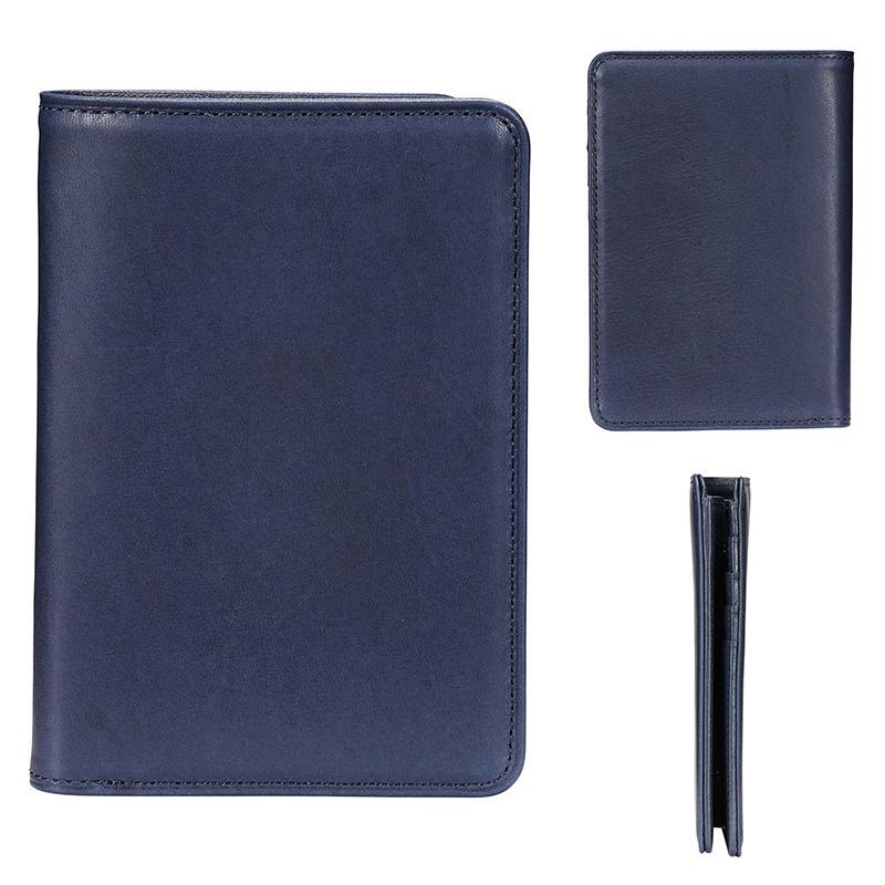 豊岡財布 craftsmanship ミドル財布 小銭入れあり AI（藍） 男性