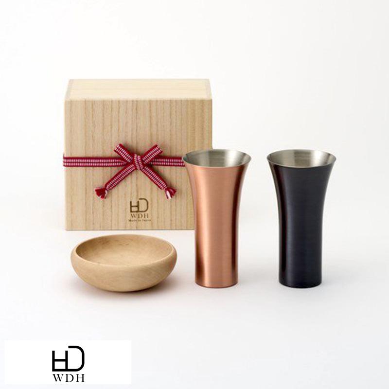 銅 タンブラー ペア 燕三条 日本製 WDH 純銅製タンブラー2個セット