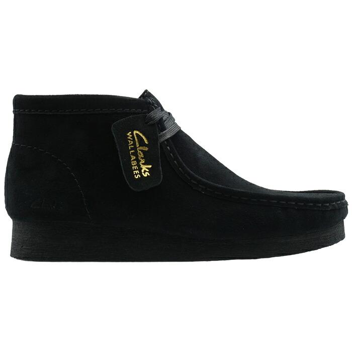 クラークス　ワラビー2 黒　スエード　24cm Clarks CLARKS クラークス ワラビー デザートブーツ2 Wallabee