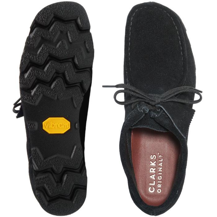 Clarks クラークス WALLABEE GTX ワラビー ゴアテックス ビブラムソール 26149449 BLACKSUEDE ブラックスエード  メンズ モカシン｜t-supply｜03