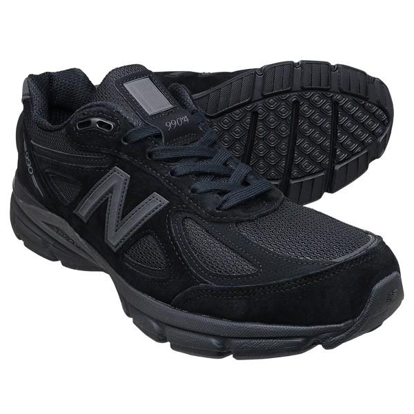 【返品可】ニューバランス M990BB4 【やや幅狭〜普通幅 Width:D】 NEW BALANCE M990 ブラック/ブラック 990