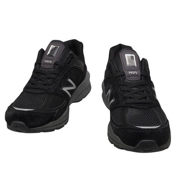 New Balance 全商品返品可 ニューバランス M990BK5 やや幅狭〜標準 