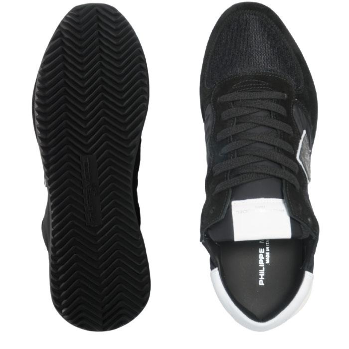 【返品交換可】 フィリップモデル PHILIPPE MODEL TZLU 2109 ブラック 黒 NOIR TRPX L U BASIC M TRPX LOW MAN メンズ スニーカー