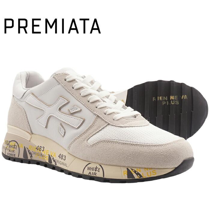 返品交換可】 PREMIATA MICK 5698 プレミアータ ミック ホワイト 白  