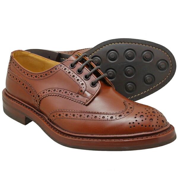 Tricker's トリッカーズ　カントリーブーツ　ダイナイトソールバーガンディ Tricker's（トリッカーズ）カントリーブローグシューズ（Bourton