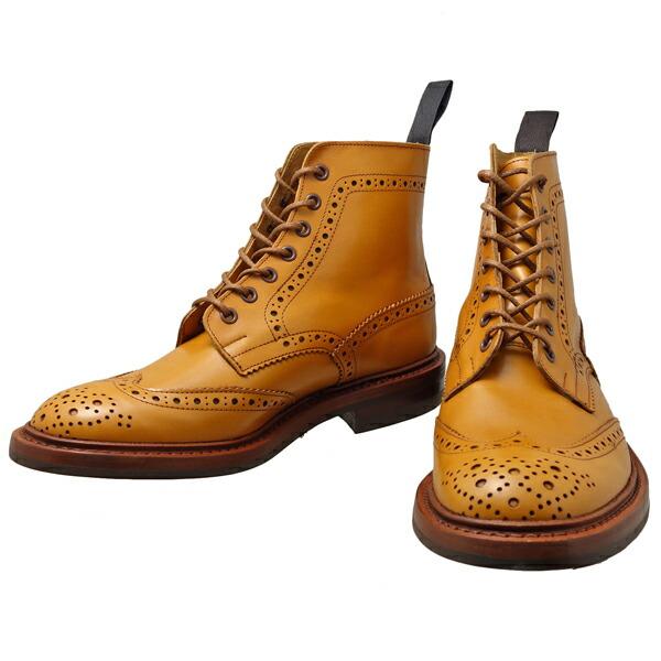 【返品可】トリッカーズ カントリーブーツ ダイナイトソール エイコンアンティーク  モルトン ストウ Tricker's MALTON STOW ACORN ANTIQUE M2508 M5634 UK規格｜t-supply｜02