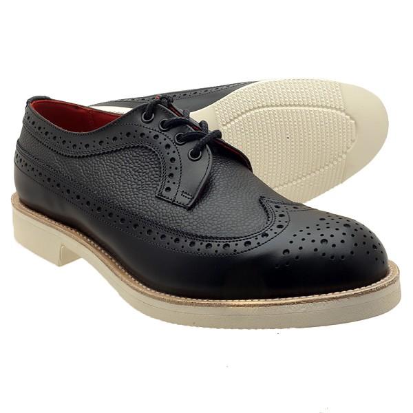 大特価 トリッカーズ ロングウイングチップ ブラック グレインコンビ レッドライニング ホワイトガムライトソール ナチュラル仕上げ Tricker S M7306 Golosh Brouge 魅了 Www Skylanceronline Com