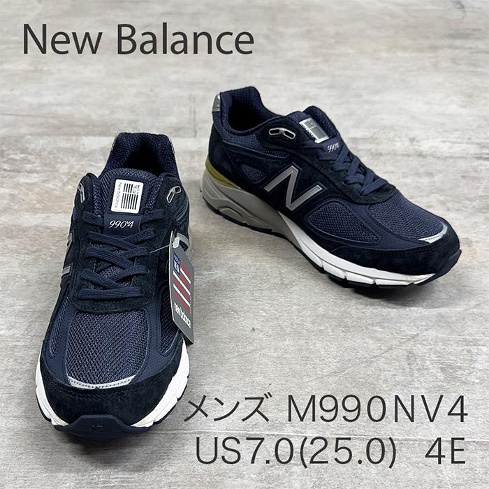 ニューバランス M990NV4 NEW BALANCE M990 ネイビー