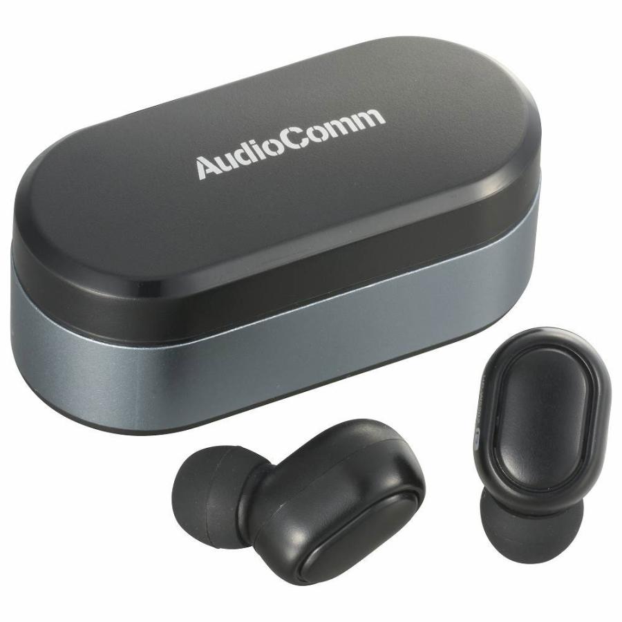 OHM（オーム電機） HP-W520Z AudioComm 完全ワイヤレスイヤホン 電池残