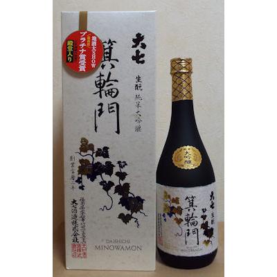 大七 箕輪門（みのわもん） 純米大吟醸 720ml 2024 : 田島酒店 - 通販