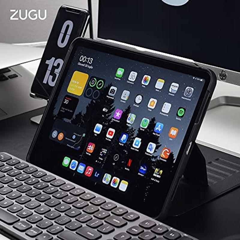ZUGU iPad Air5 2022 / Air4 2020 ケース 10.9インチ 第5世代 / 第4世代 極薄 落下衝撃保護 8段階ス｜t-tam-shop｜02