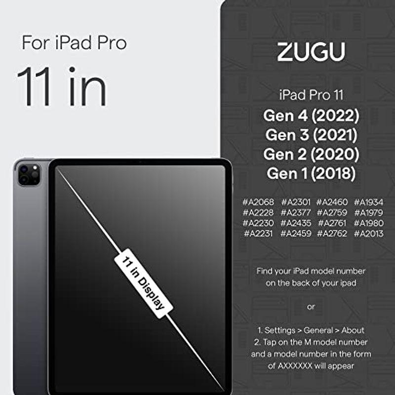 ZUGU iPad Pro 11 ケース 2022 第4世代 / 2021 第3世代 / 2020 第2世代 / 2018 第1世代 極薄｜t-tam-shop｜07