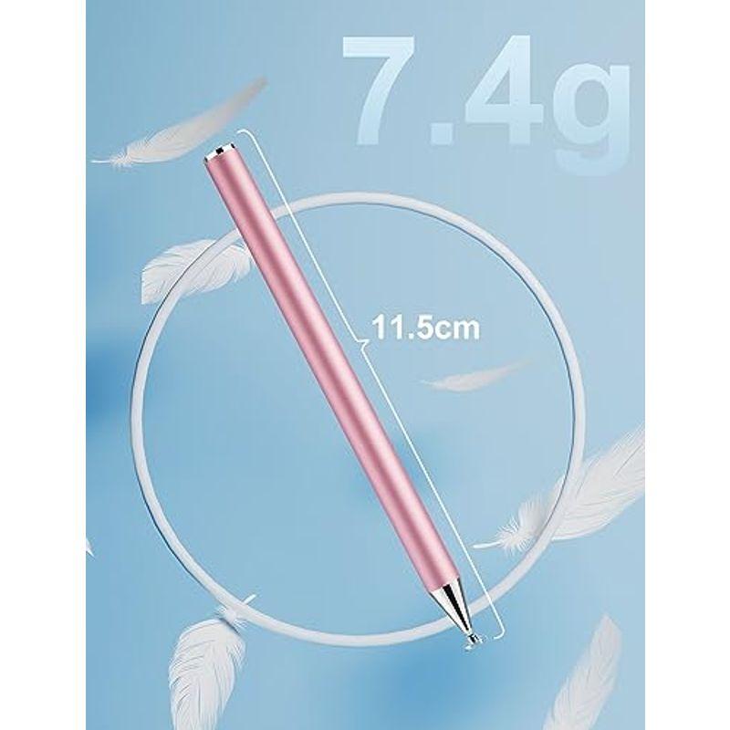 タッチペン 5本セット MEKO スタイラスペン スマートフォン タブレット スタイラスペン iPad iPhone Android 超高精｜t-tam-shop｜04