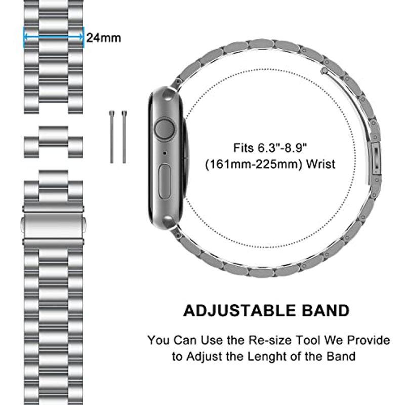 HITZEE 2023新型 Band コンパチブル Apple Watch バンド 45mm 44mm 42mm アップルウォッチバンド 保｜t-tam-shop｜04