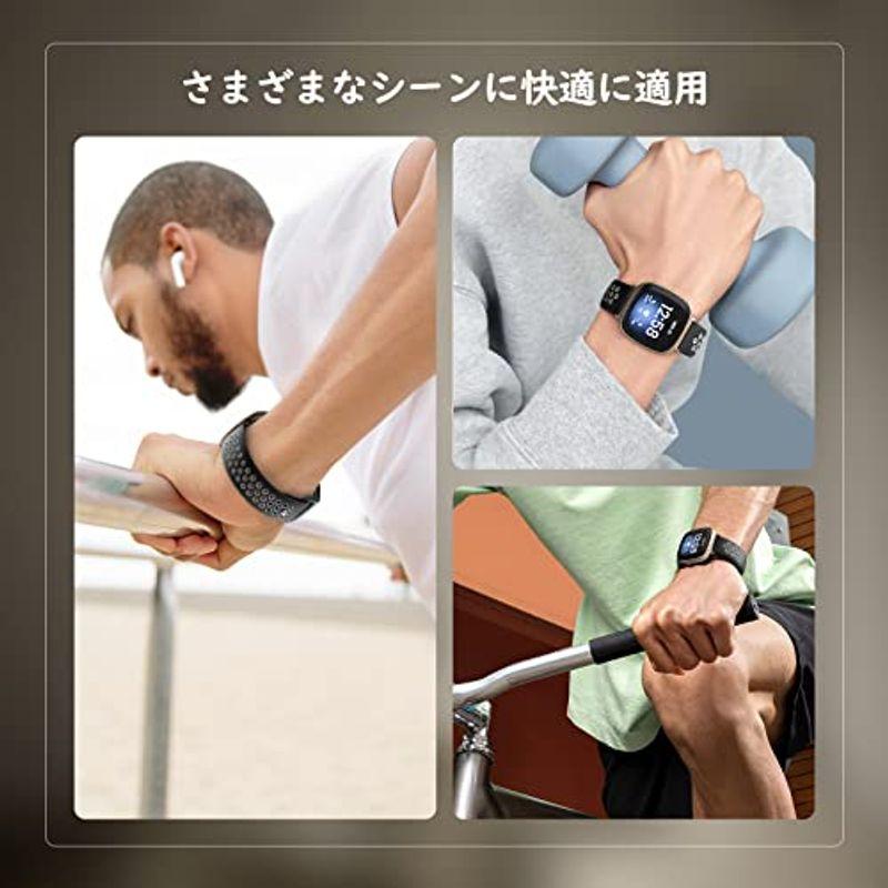 Fitbit Versa4/Versa3/Sense2/Sense バンド ATiC Fitbi Versa3/VersaSense交換用ベ｜t-tam-shop｜04