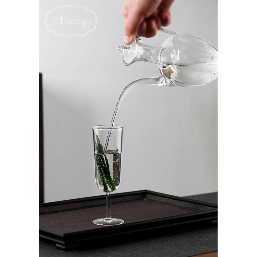 酒杯 中国茶 茶器 耐熱グラス 龍井 碧螺春 猴魁 緑茶（猴魁杯 150ml