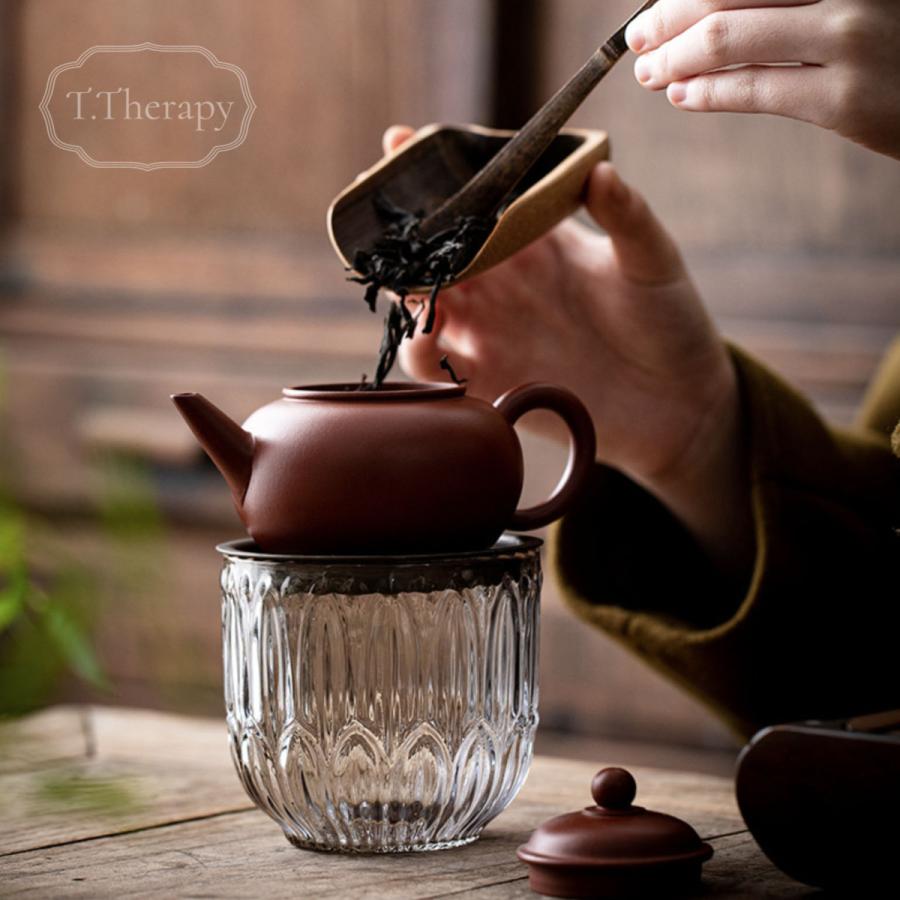 耐熱硝子 茶こぼし ガラス 建水 けんすい 水盂(透明 蓮 耐熱硝子 茶こぼし ガラス 建水 けんすい 水盂(透明 蓮