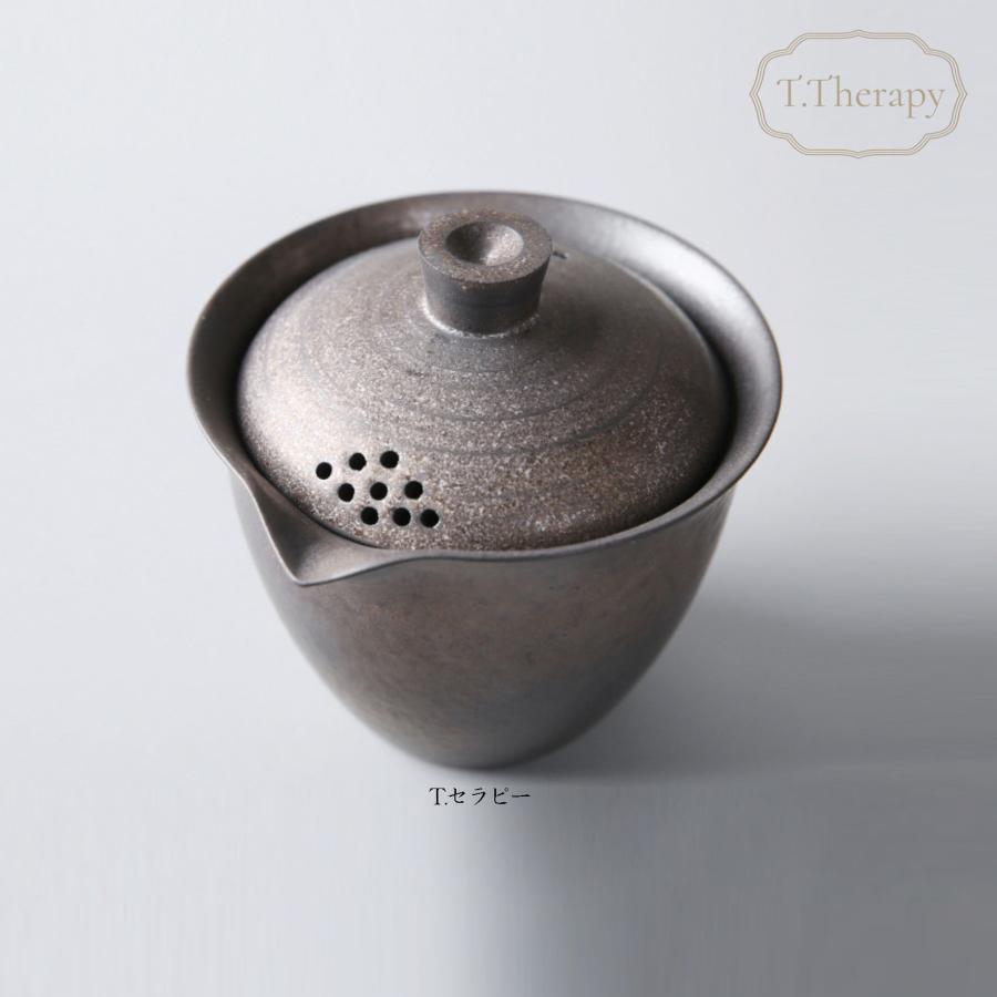 高温焼成 鉄釉薬 ほうびん 宝瓶（古銅色） : お茶と暮しのティー