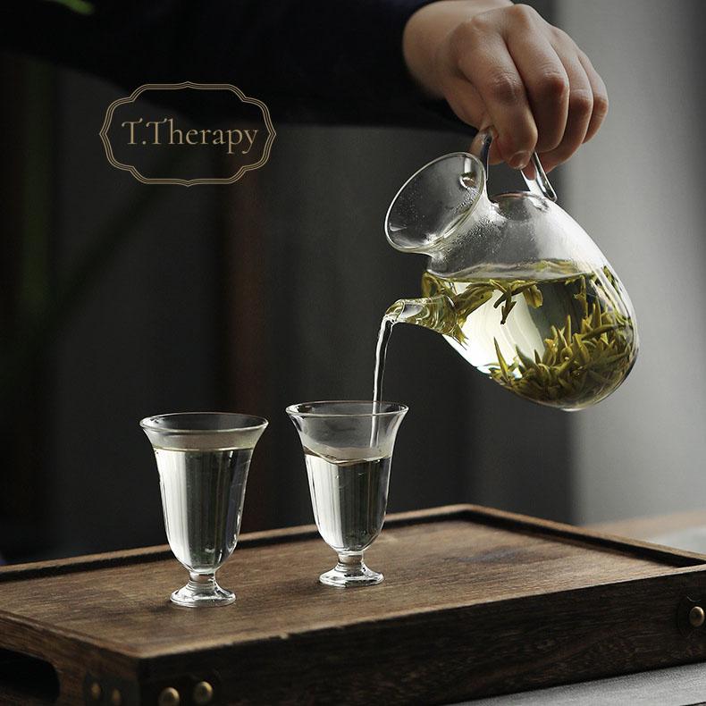 耐熱ガラス 公道杯 茶海 湯冷まし 300ml 均杯 : お茶と暮しのティー 