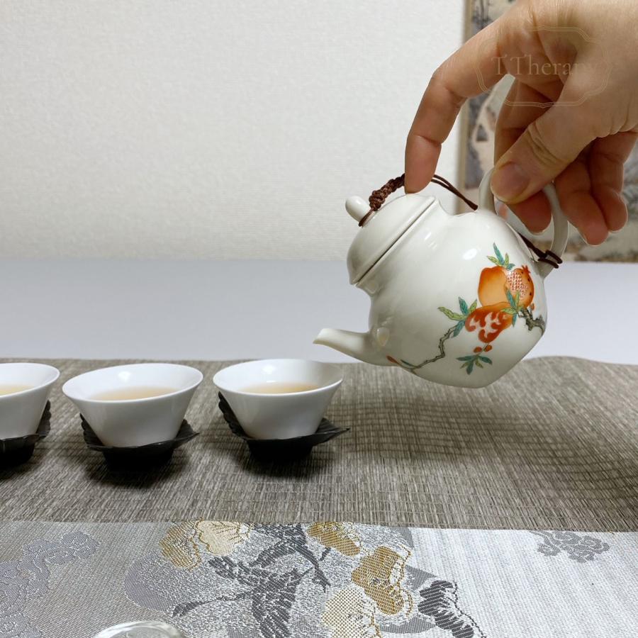 模倣品 粉彩 景徳倣古 急須 きゅうす 煎茶道具 茶壺 1点 模倣品 粉彩 景徳倣古 急須 きゅうす 煎茶道具 茶壺 1点