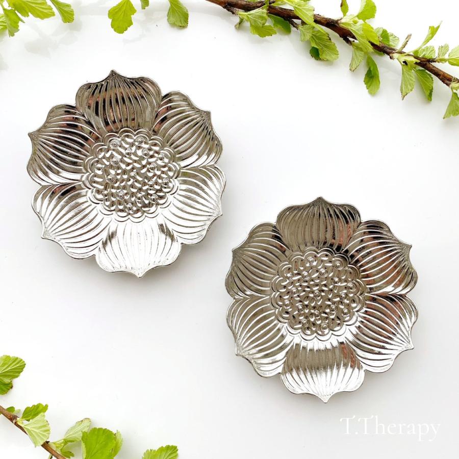 ⭐️DOA⭐️シルバースタッズフラワーターコイズ‼️大玉8個‼️⭐️ブラウン⭐️34インチ ALL ACCESSORY – YZ